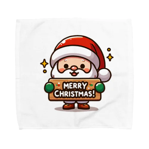 サンタの陽気なクリスマスコレクション Towel Handkerchief