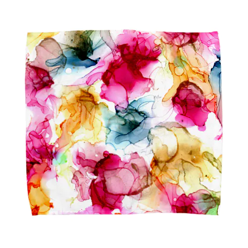 Dried flower Towel Handkerchief