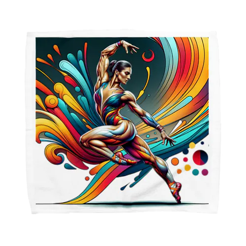 カラフル・アスリート Towel Handkerchief