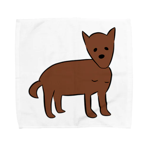 琉球犬 ヒロ Towel Handkerchief