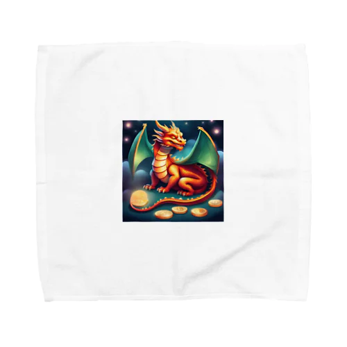 龍　金運アップ　干支 Towel Handkerchief