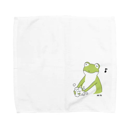 カエって手洗い！🐸🫧 Towel Handkerchief