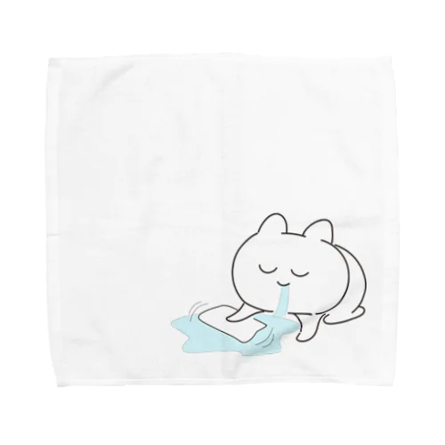 よだれふいておきますね Towel Handkerchief