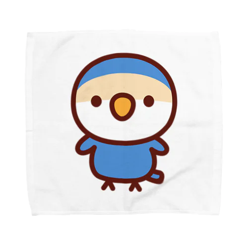 コザクラインコ（バイオレットチェリー） Towel Handkerchief