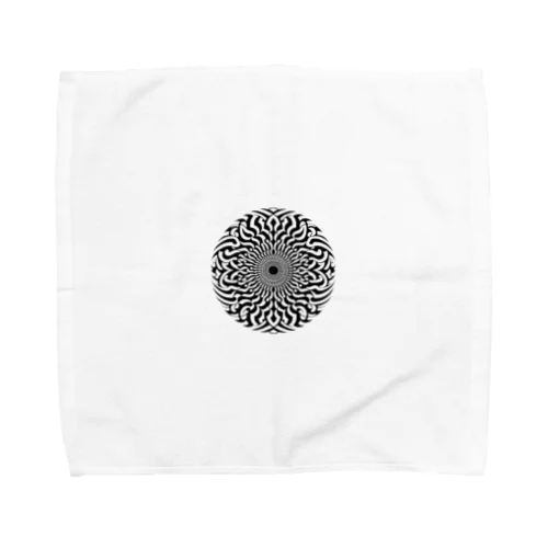 渦巻きデザイン2 Towel Handkerchief