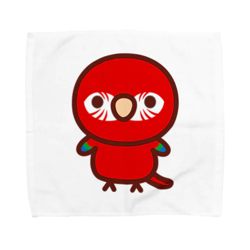 ベニコンゴウインコ Towel Handkerchief