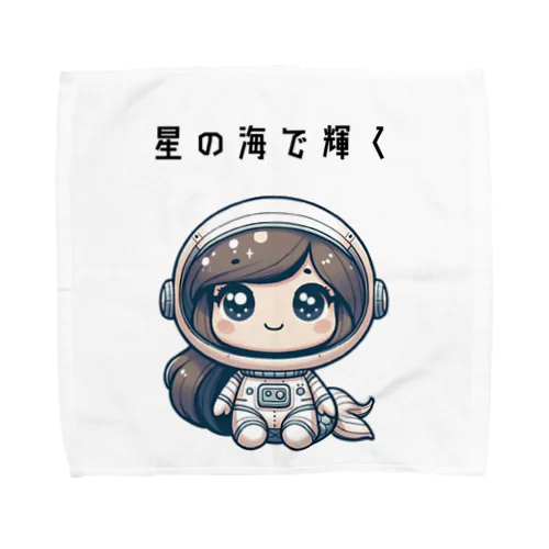 宇宙のマーメイド Towel Handkerchief