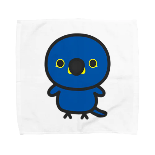 スミレコンゴウインコ Towel Handkerchief