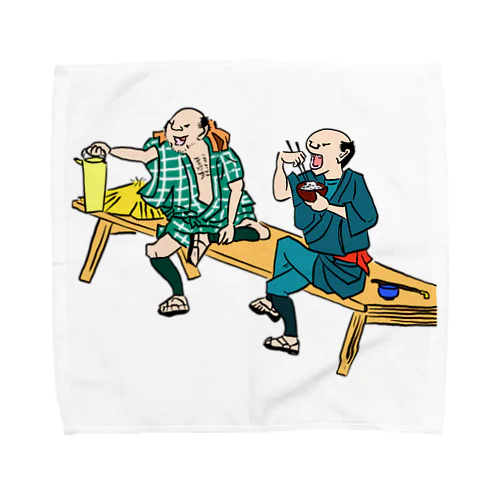 「浮世絵の中の人たち」シリーズ Towel Handkerchief