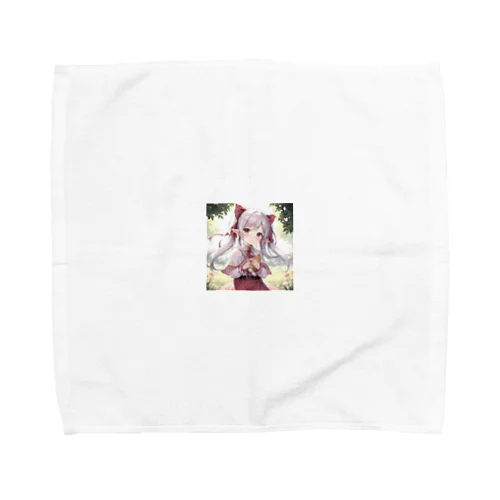 東方自由レン Towel Handkerchief