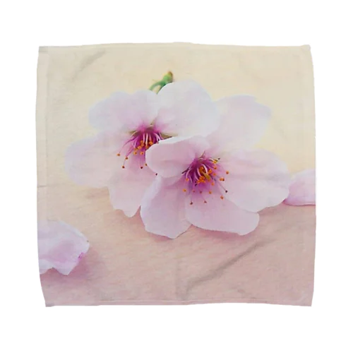 桜(ピンク) Towel Handkerchief