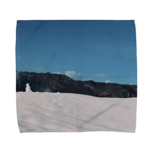 雪だるま　2021.1.8 Towel Handkerchief