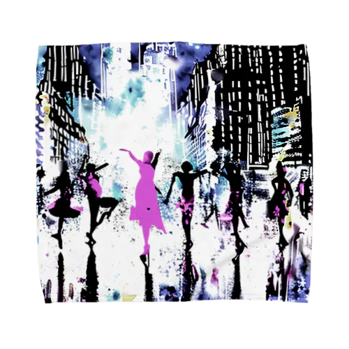 new york dancer Towel Handkerchief