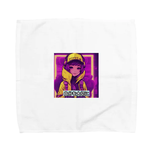 光の戦士シリーズ・ひかりちゃん Towel Handkerchief