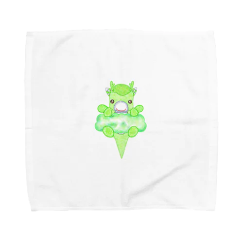 キャンディードラゴン　緑 Towel Handkerchief