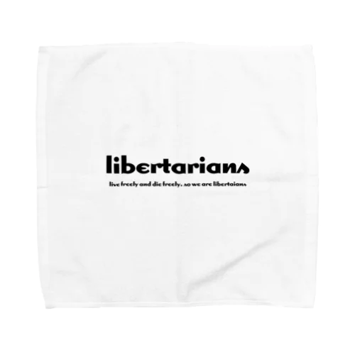 libertarians Towel Handkerchief