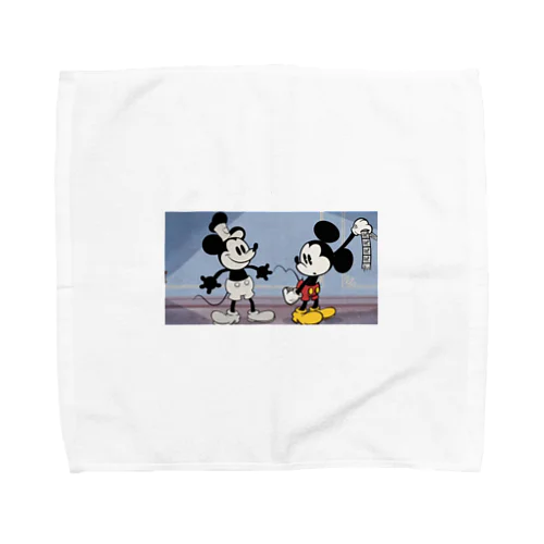 【100個限定】懐かしのミッキー＆ミニー Towel Handkerchief