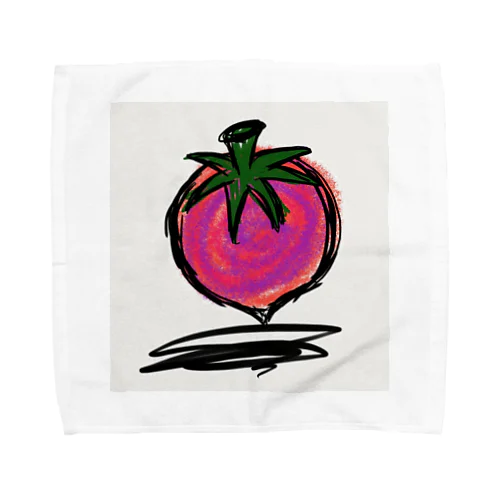 トマト好きが作ったトマトグッズ。 Towel Handkerchief