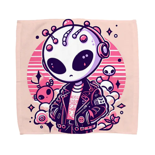 パンク宇宙人 Towel Handkerchief