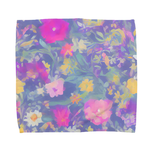 Flower Towel Handkerchief