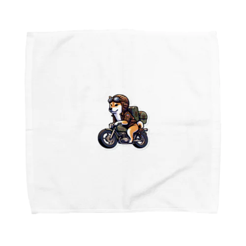 柴ライダーロードshiba24 Towel Handkerchief