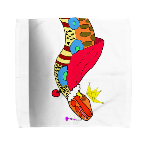 ヘビ王　タイパン Towel Handkerchief