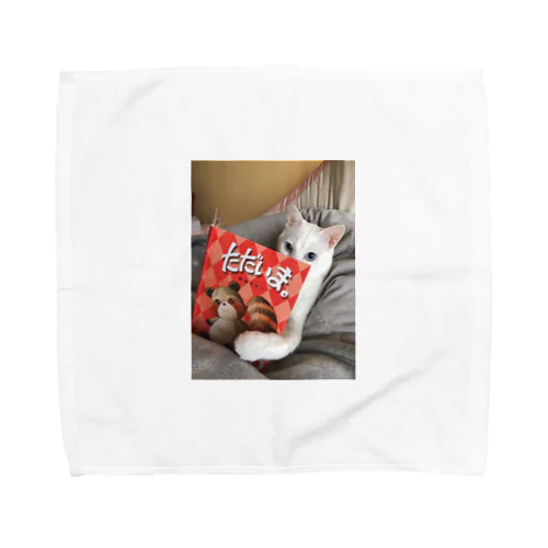 珀くんの読み聞かせ Towel Handkerchief