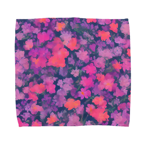 Flower Towel Handkerchief