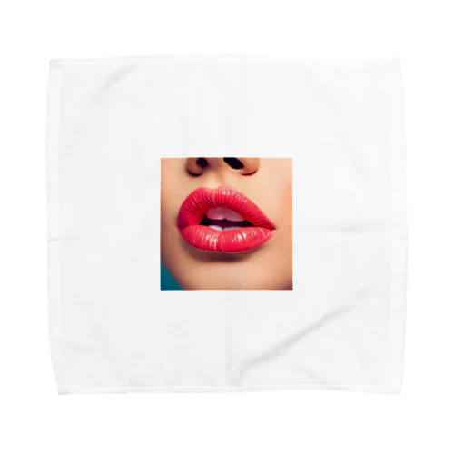 唇 Towel Handkerchief