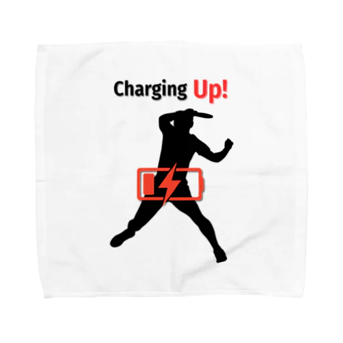 Charging Up　卓球 Towel Handkerchief