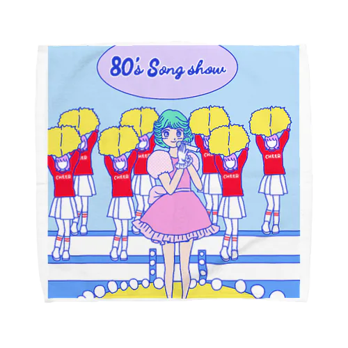 80’s Fancy idol Towel Handkerchief