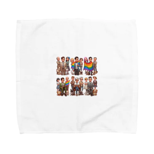 LGBTQサポート Towel Handkerchief