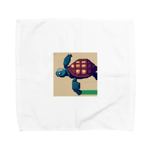 凛々しいカメ Towel Handkerchief