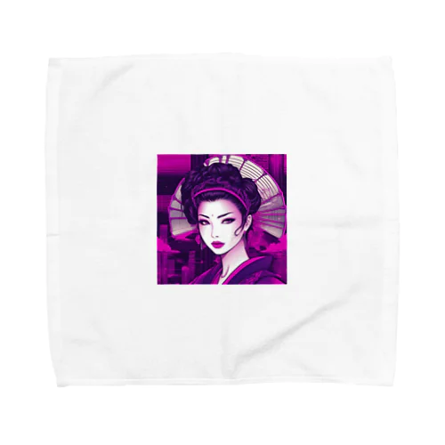 和風サイバーデザイン Towel Handkerchief