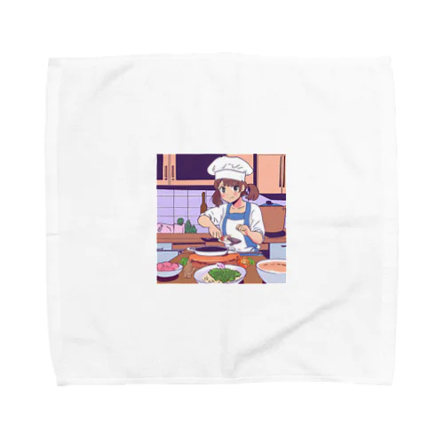 クッキングガール Towel Handkerchief