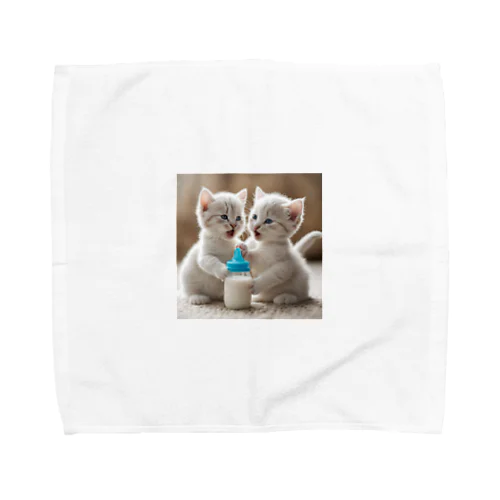 双子の子猫 Towel Handkerchief