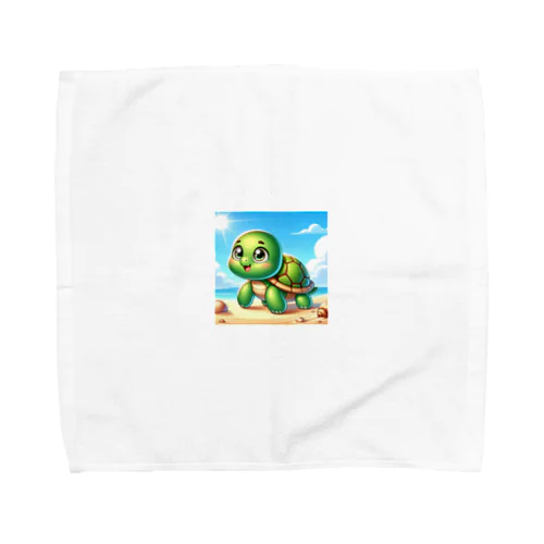 かわいいカメ Towel Handkerchief