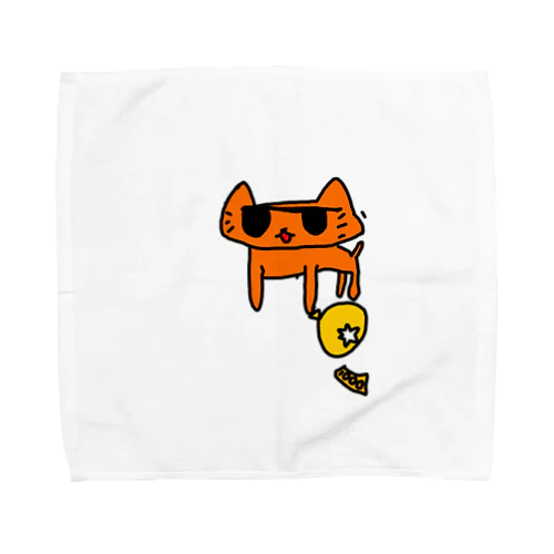 どろにゃん Towel Handkerchief