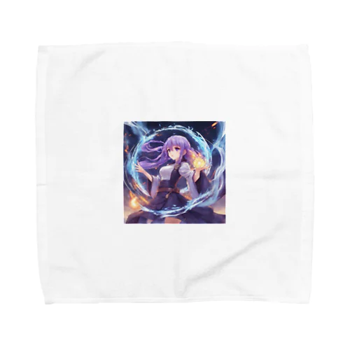 炎と水の魔法使い Towel Handkerchief