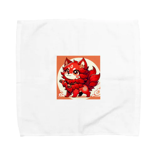 かわいいシーサーのアニメ風イラストグッズ Towel Handkerchief