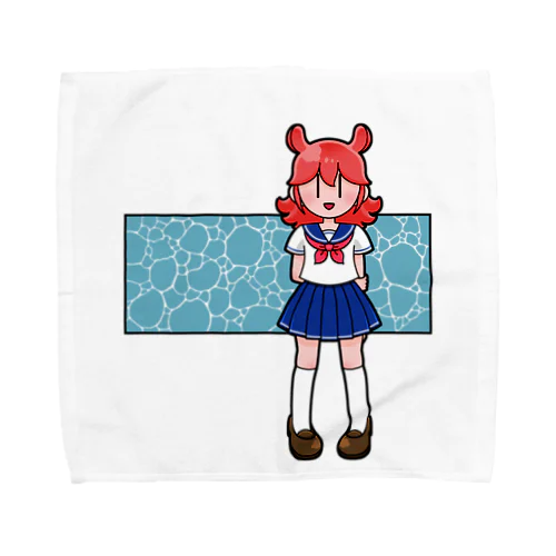 めんだこちゃんとみなも Towel Handkerchief