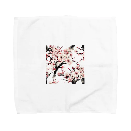 sakura. Towel Handkerchief