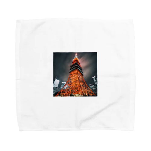 電波塔 Towel Handkerchief