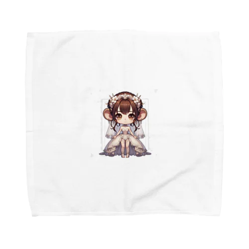 申の花嫁 Towel Handkerchief