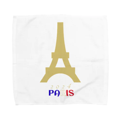 2024 PARIS パリ フランス旅行アイテム タオルハンカチ