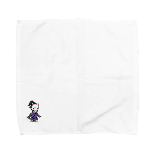 狐白（クリプト忍者） Towel Handkerchief