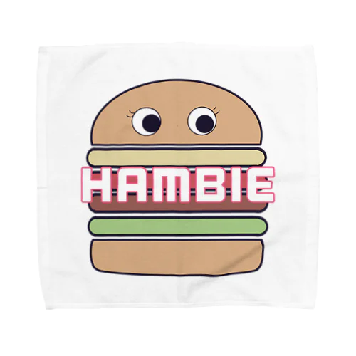 🍔ハンビーちゃん Towel Handkerchief