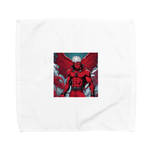 赤い悪魔 Towel Handkerchief