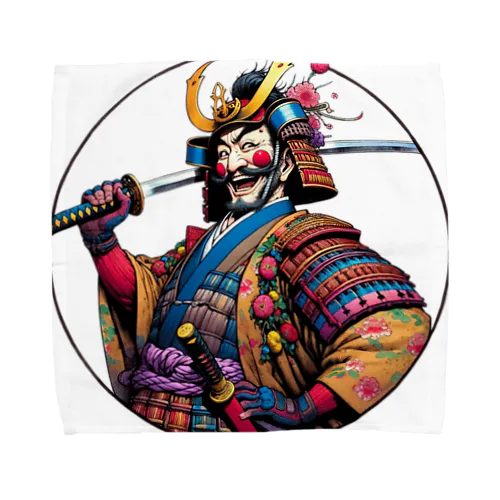 浮世絵 ド派手侍 Ukiyoe Flamboyant Samurai [UDS-DL-SR001-0005] Towel Handkerchief