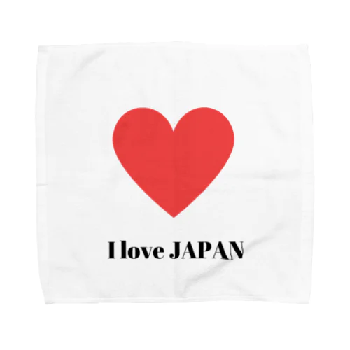 I love Japan Towel Handkerchief